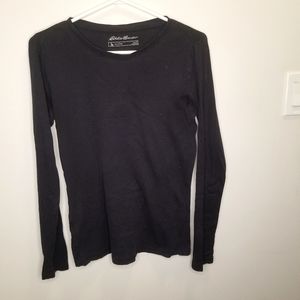 100% Cotton Long Sleeve T - Eddie Bauer